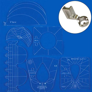 Quilting Template Set - 6 Pieces