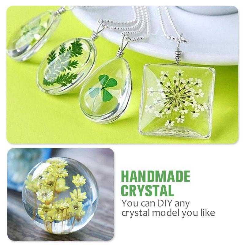 DIY Crystal Glue Jewelry Mold 229 Pcs Set