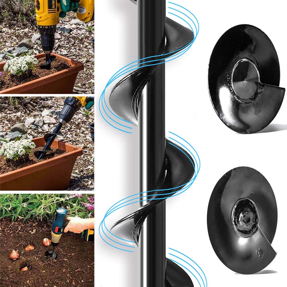 Garden Spiral Hole Drill Planter