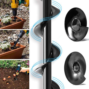 Garden Spiral Hole Drill Planter