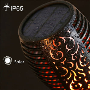 SOLAR FLICKERING FLAME TORCH