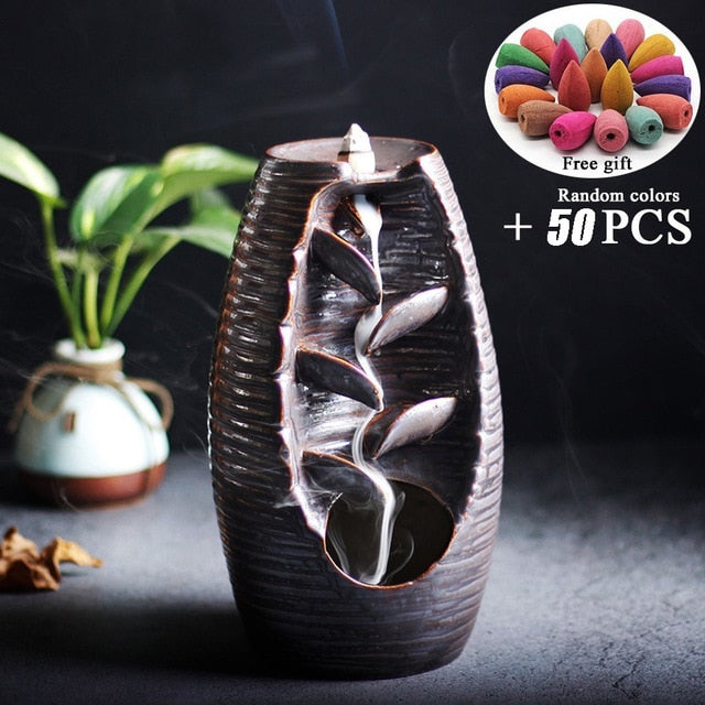 MOUNTAIN RIVER HANDICRAFT INCENSE HOLDER