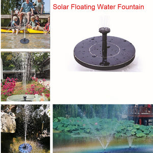 Solar Powered Bird Fountain