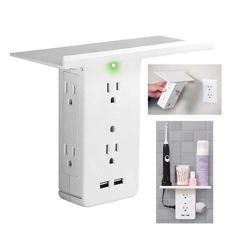 Multiple Outlet Socket Shelf