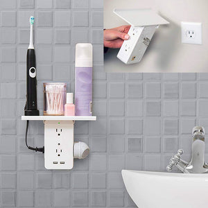 Multiple Outlet Socket Shelf