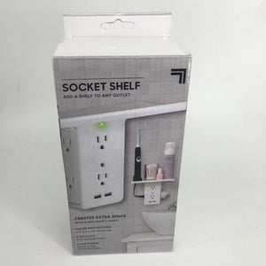 Multiple Outlet Socket Shelf