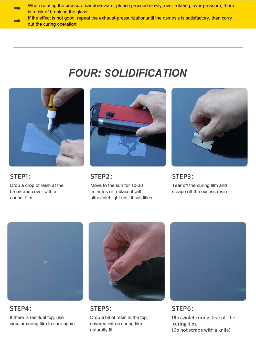 Cracked Glass Repair Kit