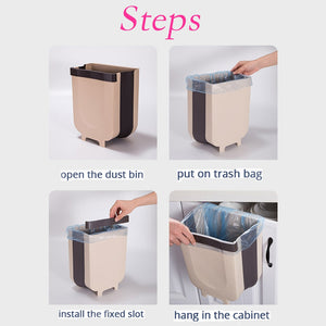 Collapsible Hanging Trash Can