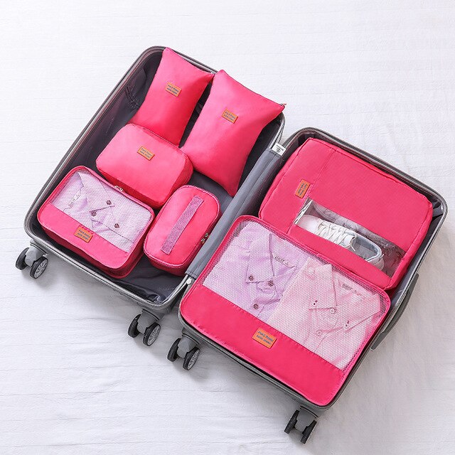 Luggage Packing Organize Set (7pc)