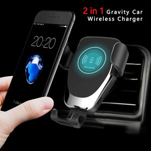 Wireless Automatic Sensor Car Phone Holder and Charger