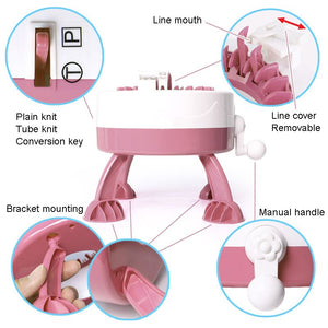 DIY Kid 22/40 Needles Knitted Machine