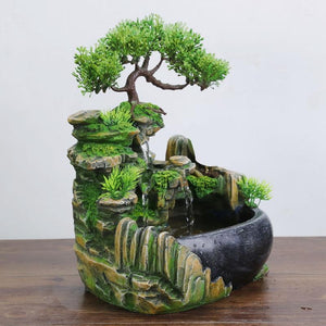 RESIN FENG SHUI WATERFALL