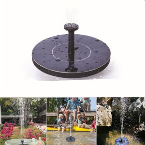 Solar Powered Bird Fountain